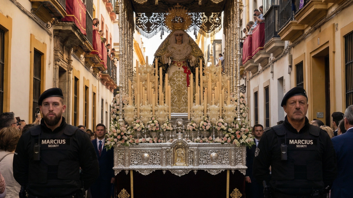 Private security during Holy Week in Andalusia